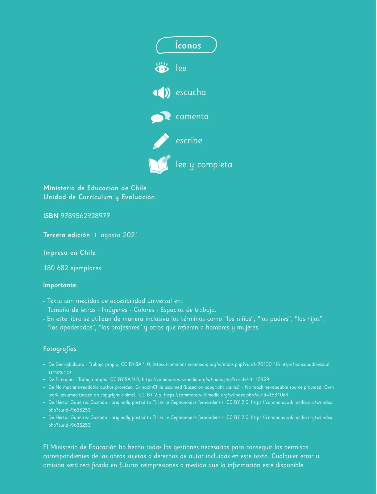 Página 4 de Lenguaje y Comunicación – Segundo Básico – Texto del Estudiante MINEDUC – Descargar PDF · 2024
