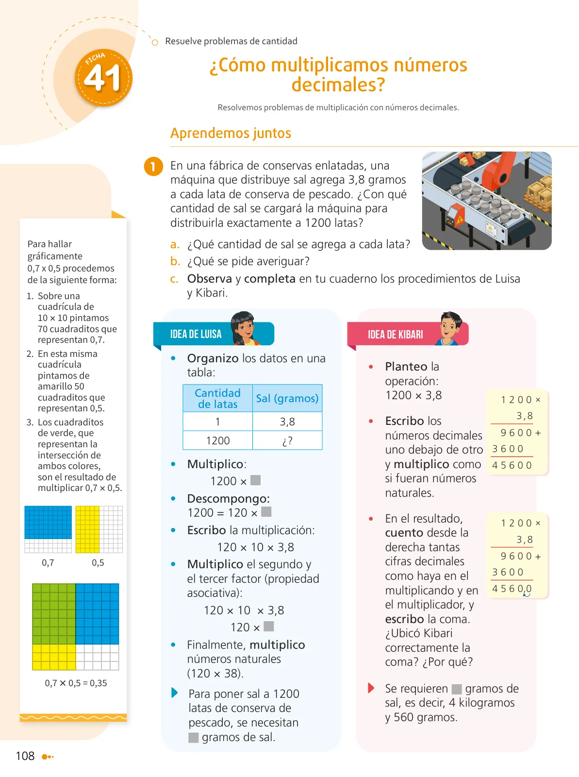 Miniatura página 110 de Texto de Matemática 6. Sexto grado de Primaria · 2024