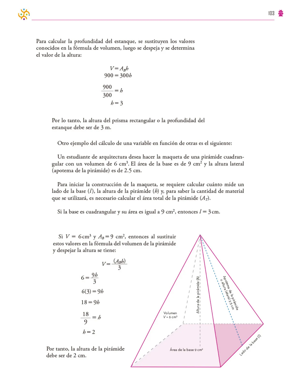 Página 104 de Colección Nanahuatzin. Saberes y pensamiento científico. Libro de Educación Secundaria Grado 3° Ciclo Escolar 2025 - 2026