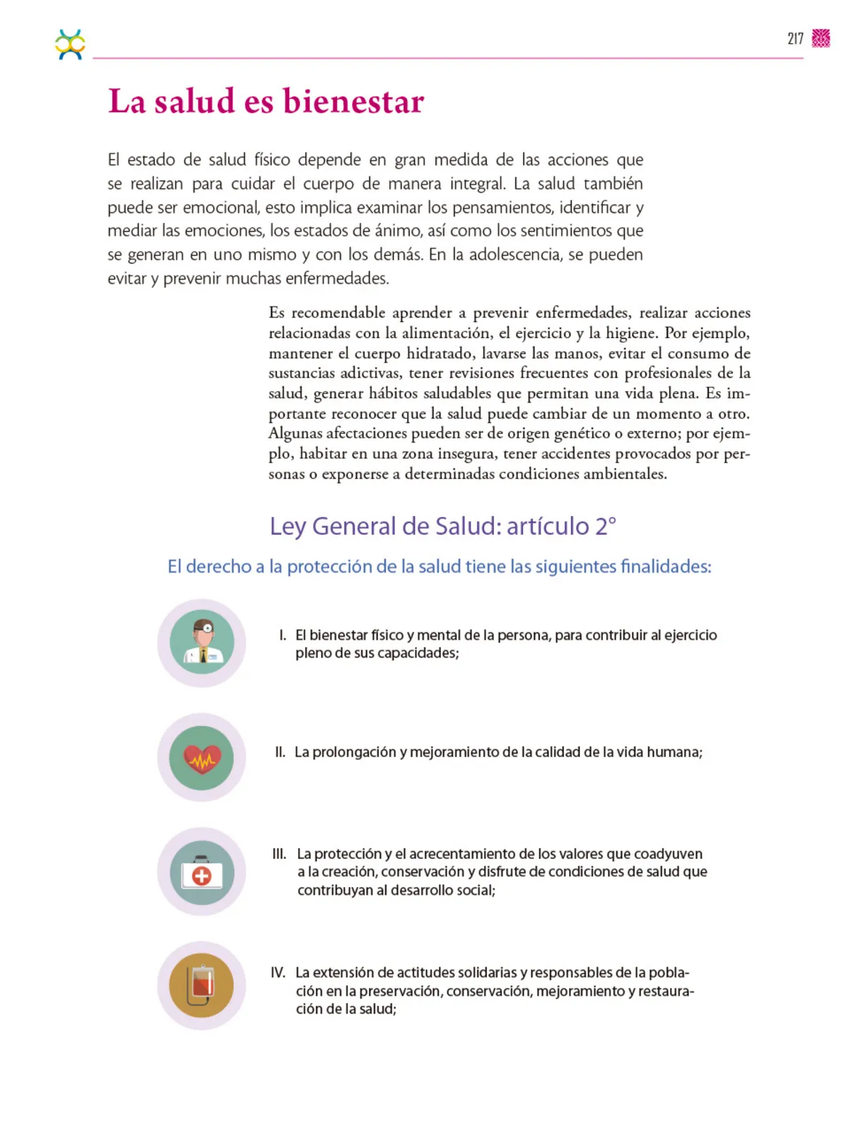 Miniatura página 218 de Colección Ximhai. De lo humano y lo comunitario.   Libro de Educación Secundaria Grado 1°  Ciclo Escolar 2025 - 2026
