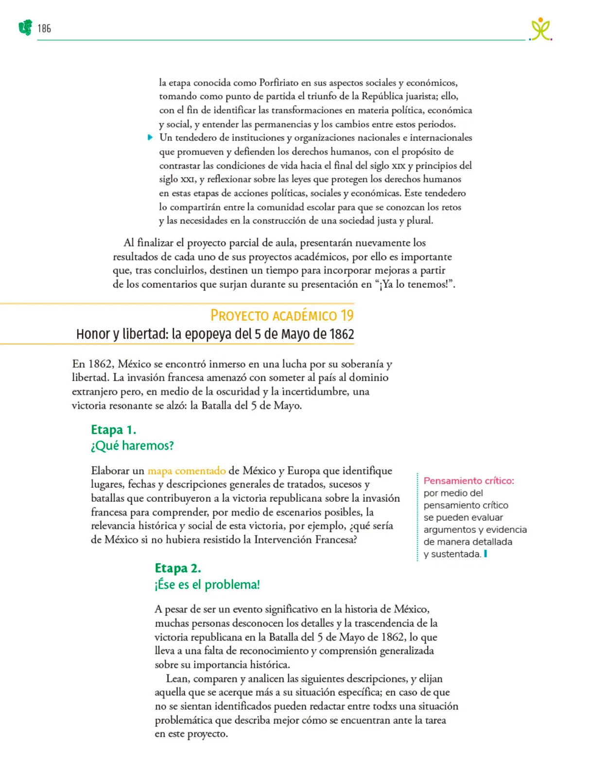 Miniatura página 187 de Colección Sk´asolil. Nuestro libro de Proyectos.  Tomo II.  Libro de Educación Telesecundaria Grado 2°  Ciclo Escolar 2025 - 2026