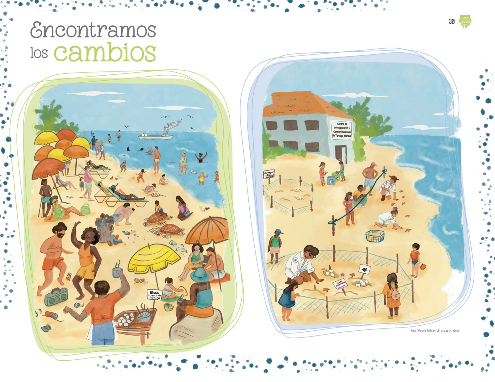 Página 31 de Explorar e imaginar con mi libro de Preescolar.   Libro de Educación Preescolar Grado 2°  Ciclo Escolar 2025 - 2026