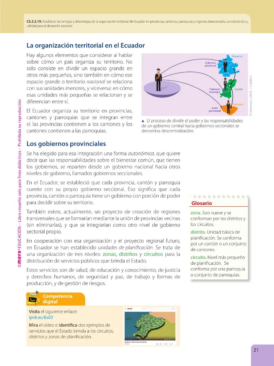 Miniatura página 23 de Estudios Sociales · 6 EGB · 2025