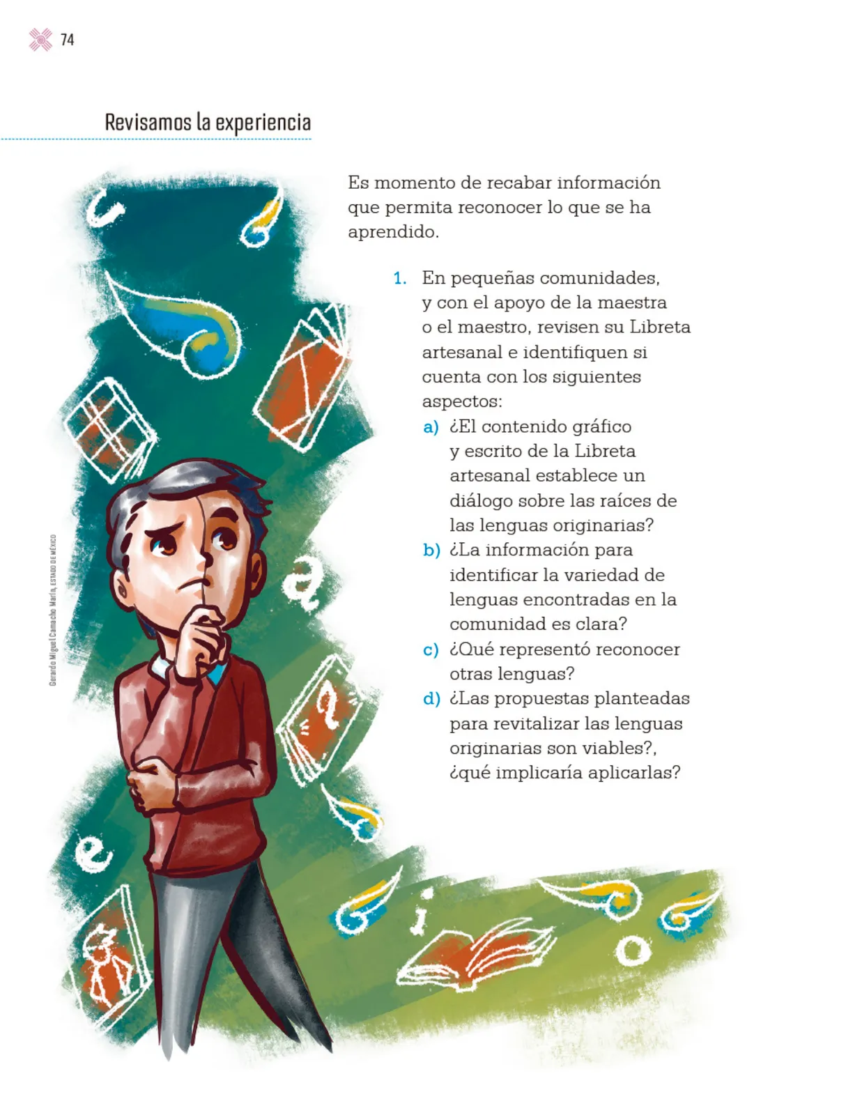 Miniatura página 77 de Proyectos Escolares.   Libro de Educación Primaria Grado 4°  Ciclo Escolar 2025 - 2026