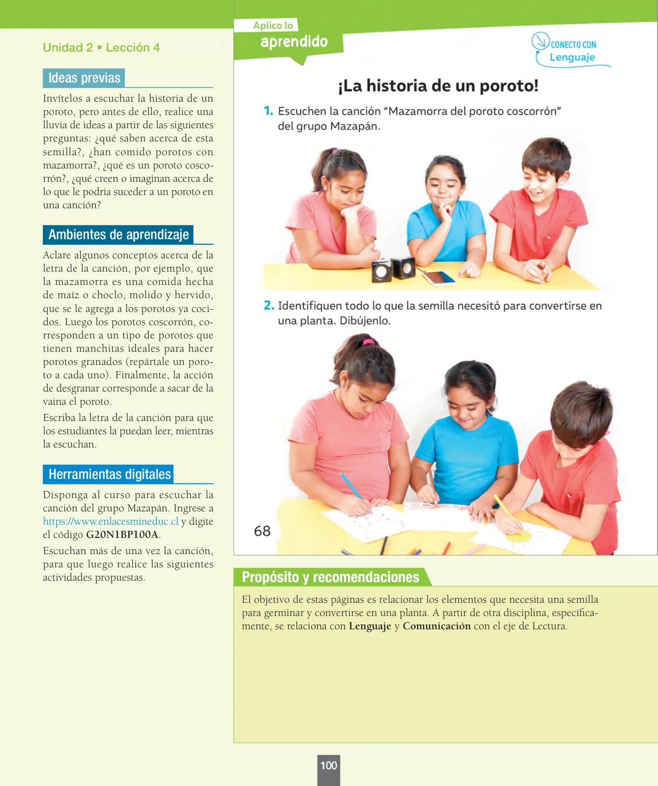 Miniatura página 101 de Ciencias Naturales – Primero Básico | Texto del Estudiante (MINEDUC) – Descargar PDF · 2024
