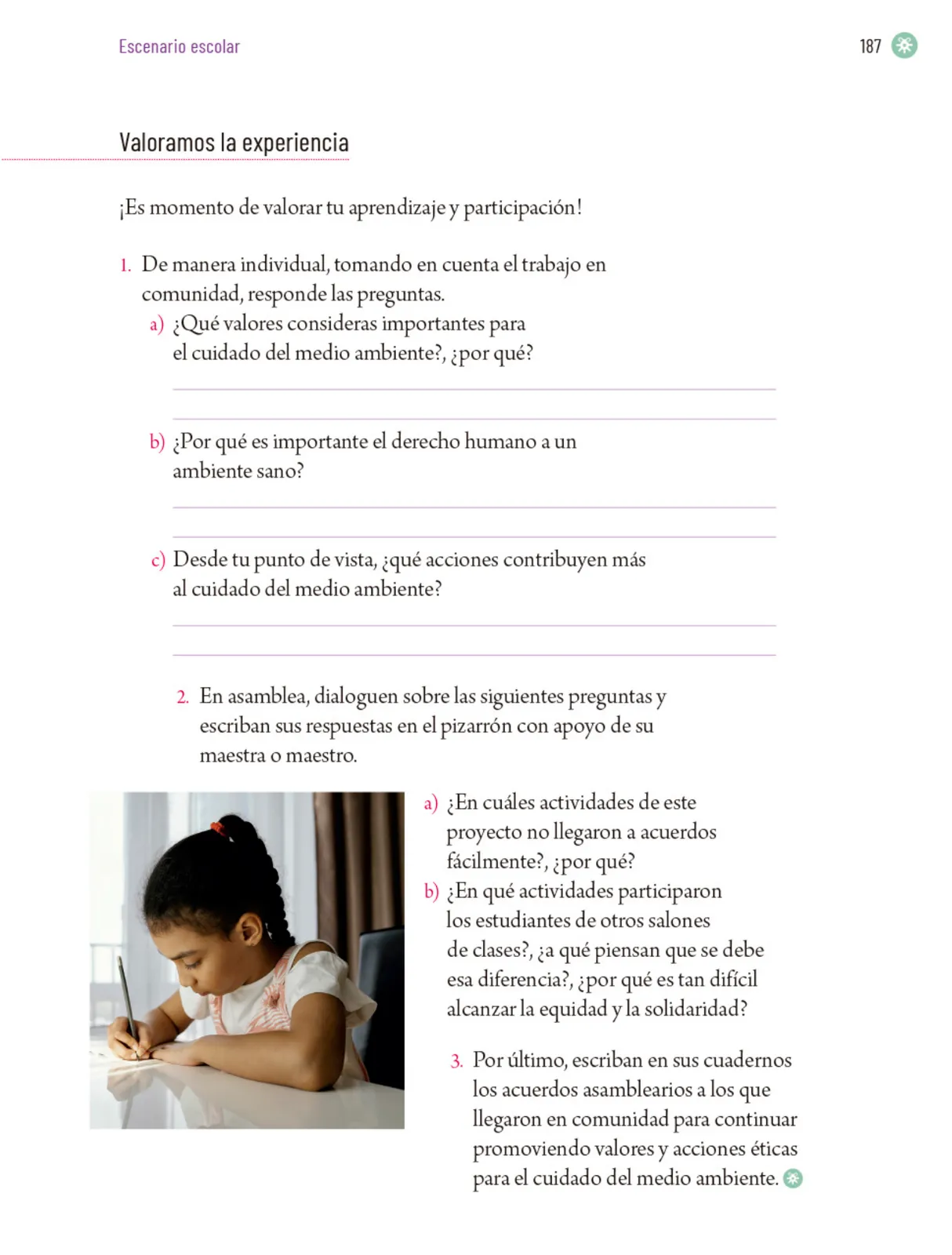 Miniatura página 190 de Proyectos Escolares.   Libro de Educación Primaria Grado 5°  Ciclo Escolar 2025 - 2026