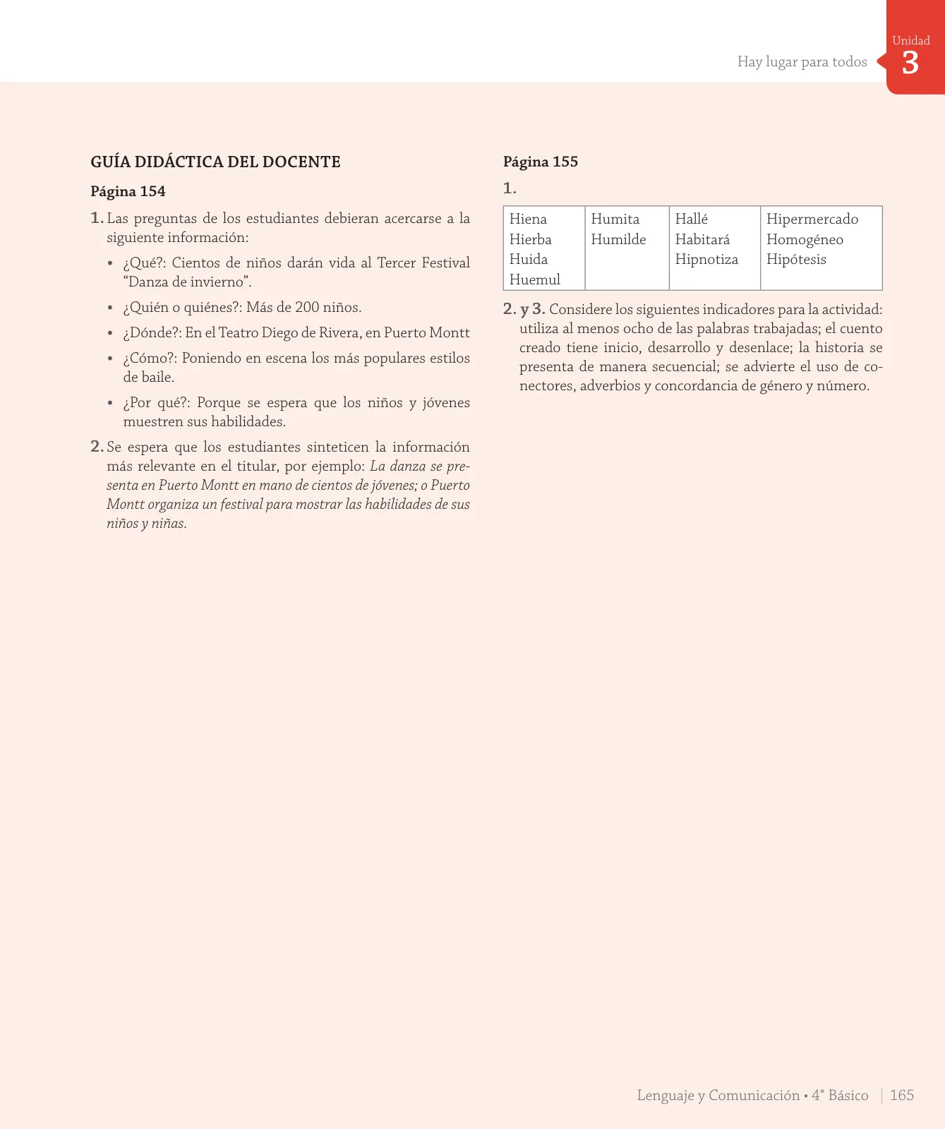 Miniatura página 249 de Lenguaje y Comunicación – Cuarto Básico | Texto del Estudiante MINEDUC – Descargar PDF · 2024