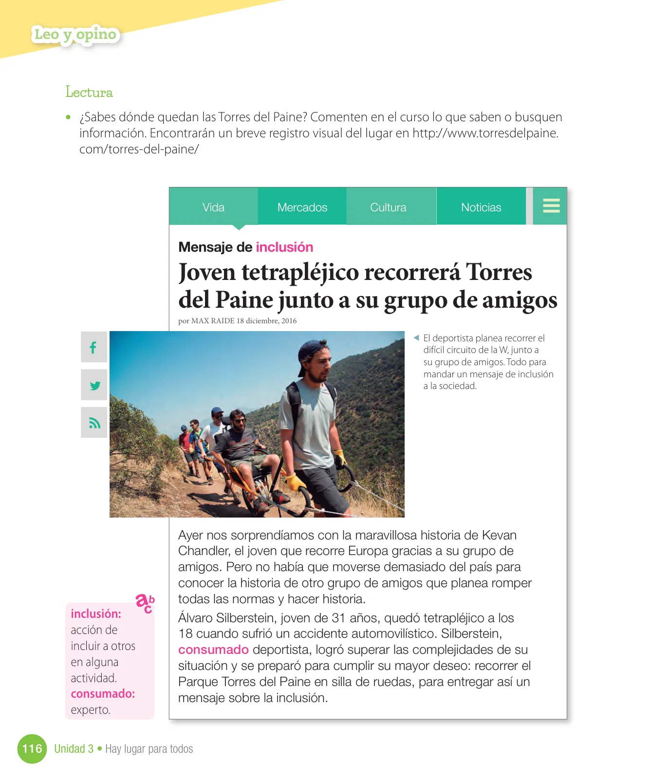 Miniatura página 118 de Lenguaje y Comunicación – Cuarto Básico | Texto del Estudiante MINEDUC – Descargar PDF · 2024
