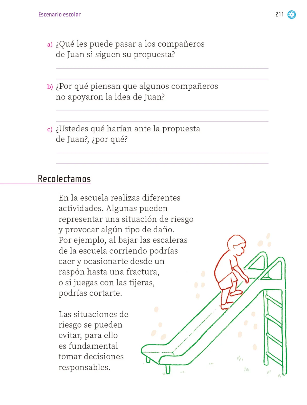 Miniatura página 212 de Proyectos Escolares.   Libro de Educación Primaria Grado 1°  Ciclo Escolar 2025 - 2026