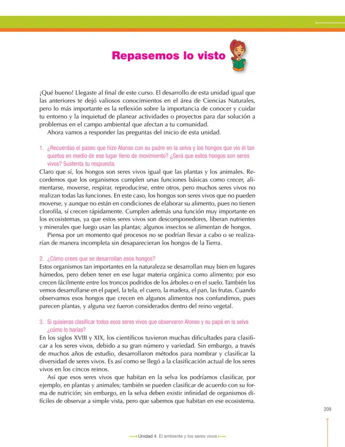 Página 213 de Ciencias Naturales 6° · Secundaria Activa