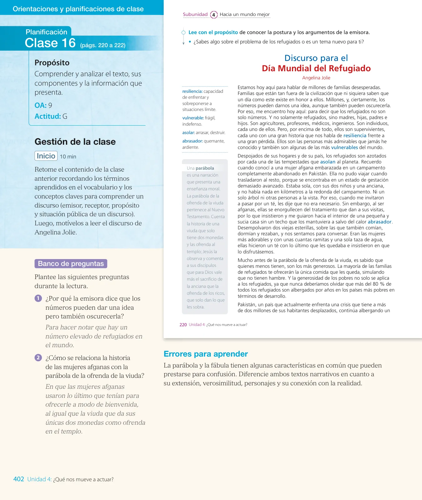 Miniatura página 174 de Lengua y Literatura – Octavo Básico | Texto del Estudiante MINEDUC – Descargar PDF · 2024