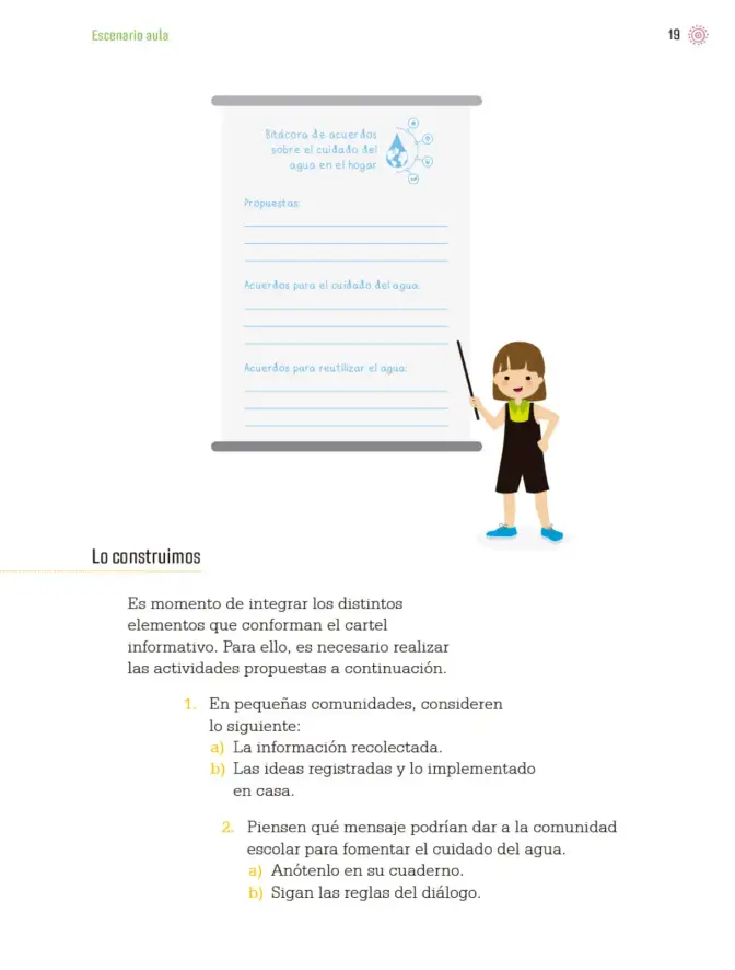 Página 22 de Proyectos de Aula. Libro de Educación Primaria Grado 3° Ciclo Escolar 2025 - 2026