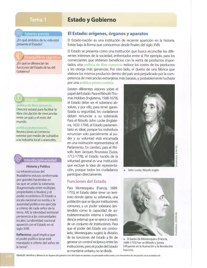 Página 217 de Estudios Sociales 10° · Egb 10 Estudios Sociales 2025 · 2025