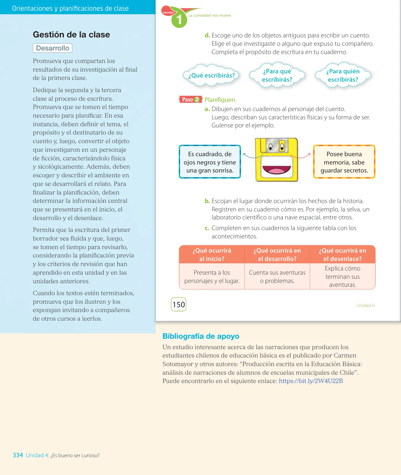 Página 126 de Lenguaje y Comunicación – Segundo Básico – Texto del Estudiante MINEDUC – Descargar PDF · 2024