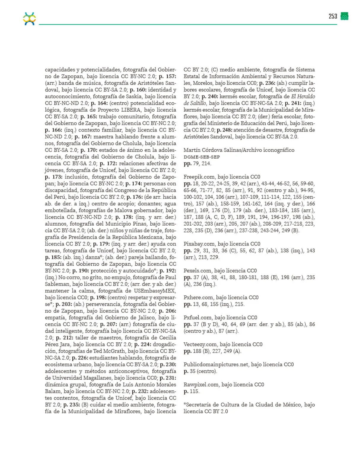 Página 254 de Colección Ximhai. De lo humano y lo comunitario.   Libro de Educación Telesecundaria Grado 1°  Ciclo Escolar 2025 - 2026