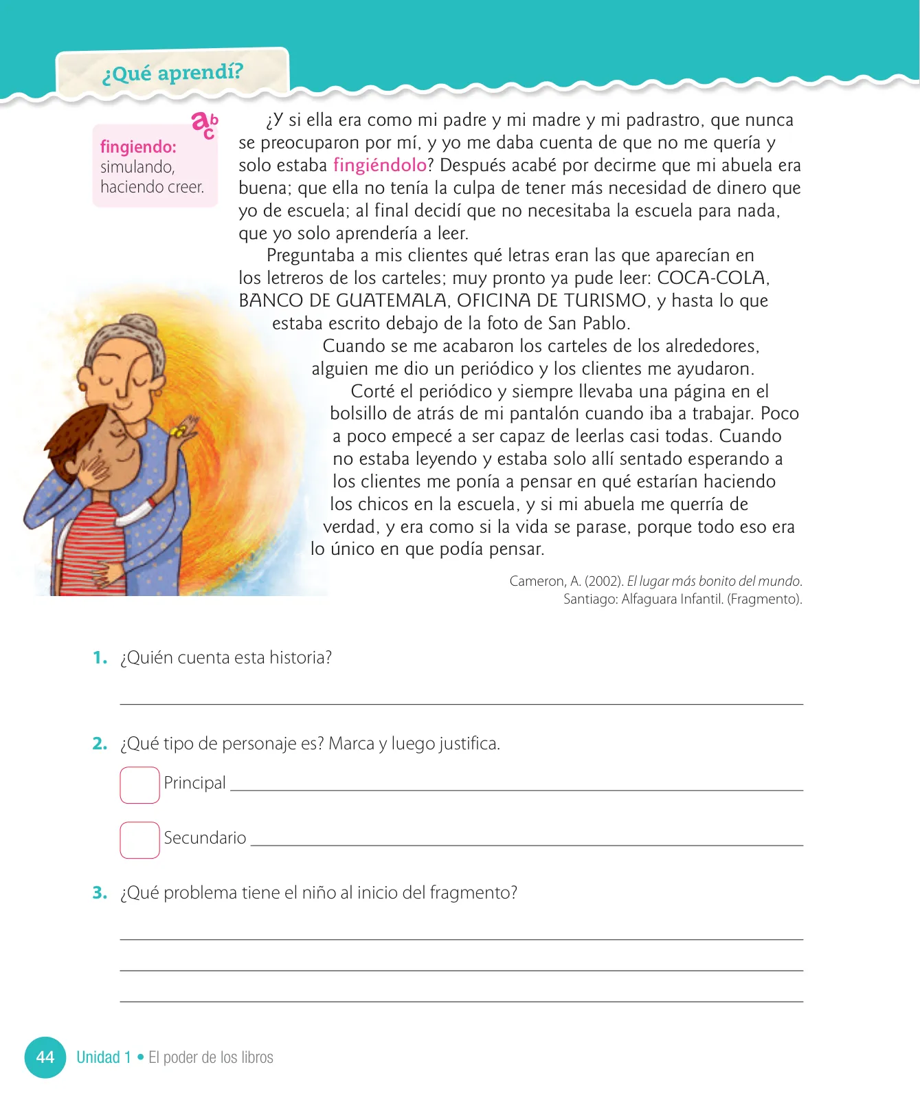 Página 46 de Lenguaje y Comunicación – Cuarto Básico | Texto del Estudiante MINEDUC – Descargar PDF · 2024