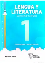 Portada de Lengua y Literatura 1 BGU · 2025