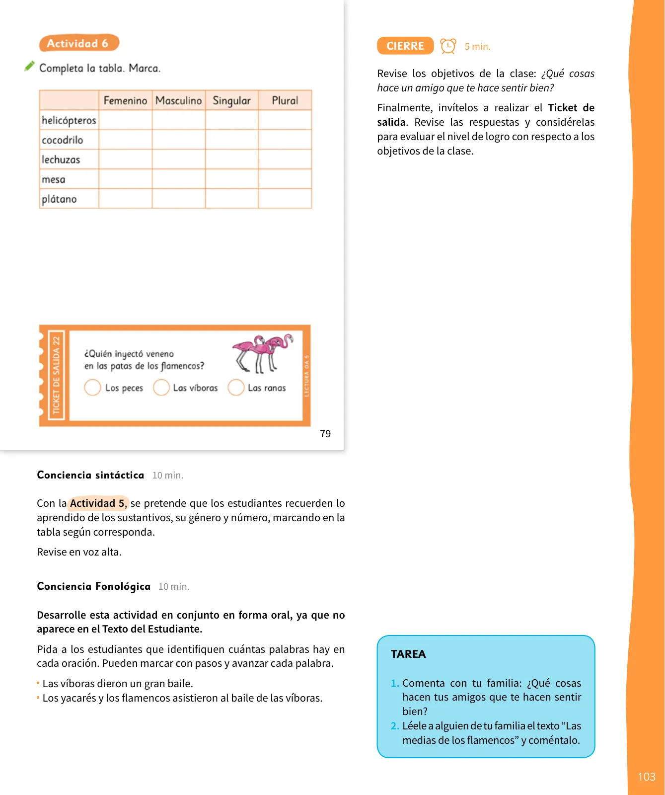 Página 104 de Lenguaje y Comunicación – Segundo Básico – Texto del Estudiante MINEDUC – Descargar PDF · 2024