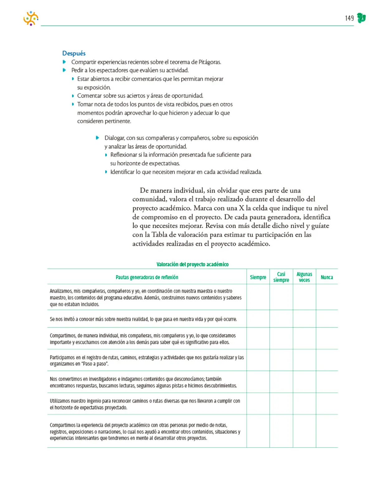 Página 150 de Colección Nanahuatzin. Nuestro libro de Proyectos.  Tomo III.  Libro de Educación Telesecundaria Grado 3°  Ciclo Escolar 2025 - 2026
