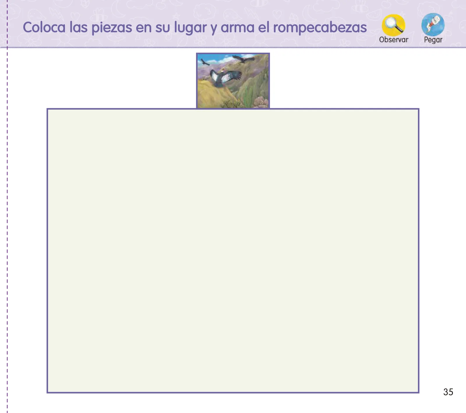 Página 37 de Crea, resuelve y aprende. Material impreso para niñas y niños de 5 años · 2024