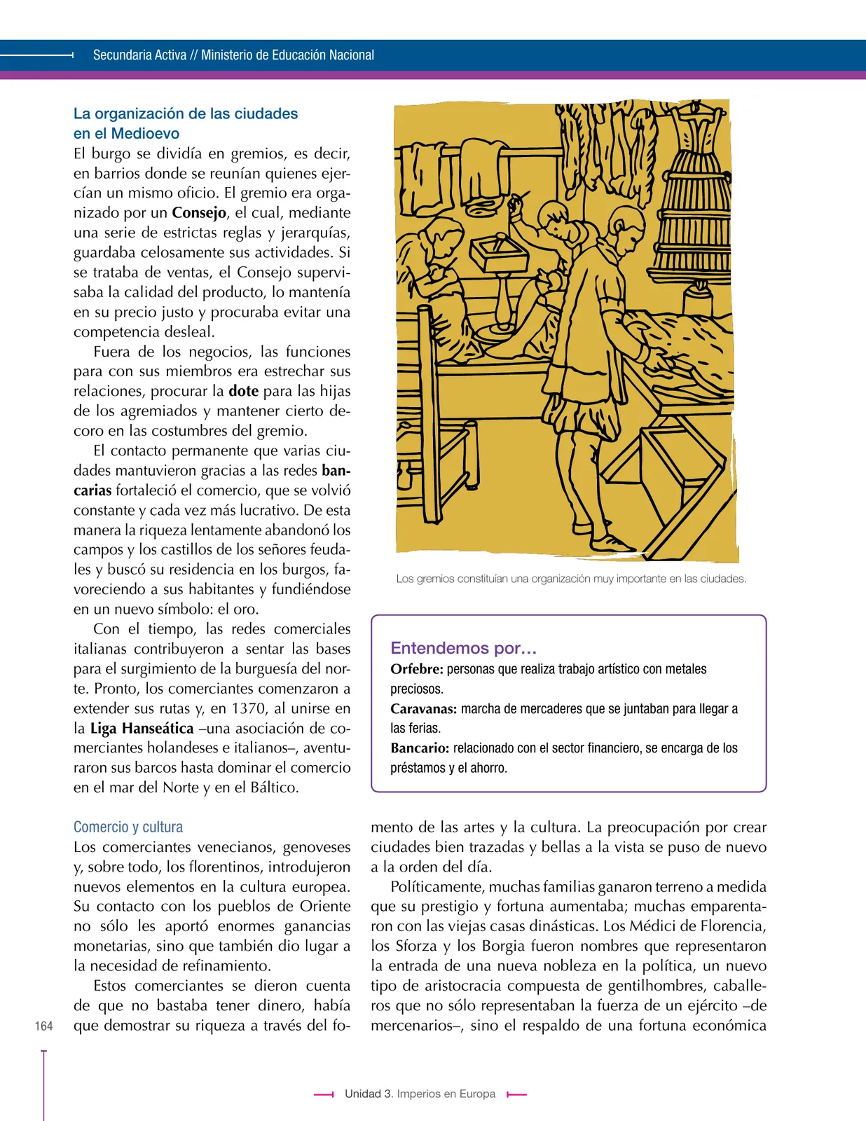 Miniatura página 164 de Ciencias Sociales 7° · Secundaria Activa