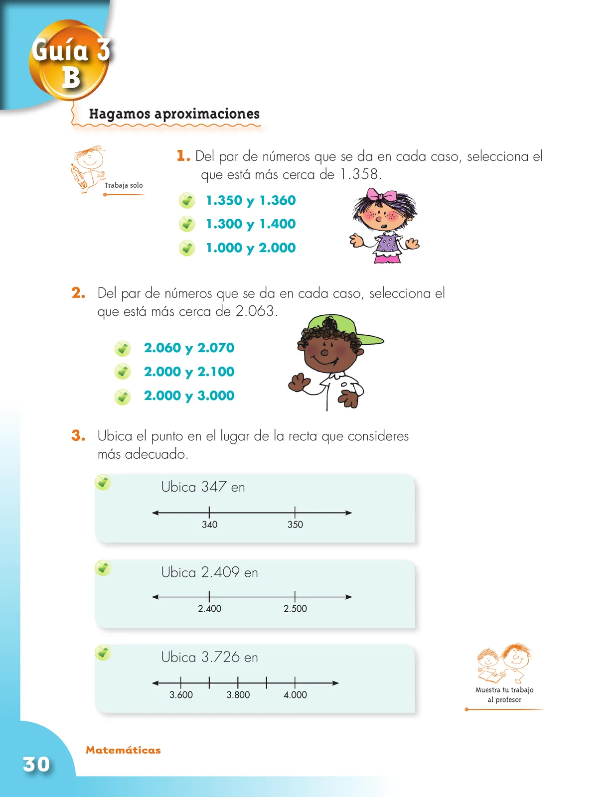 Página 30 de Matematica 3° · Cartilla 01