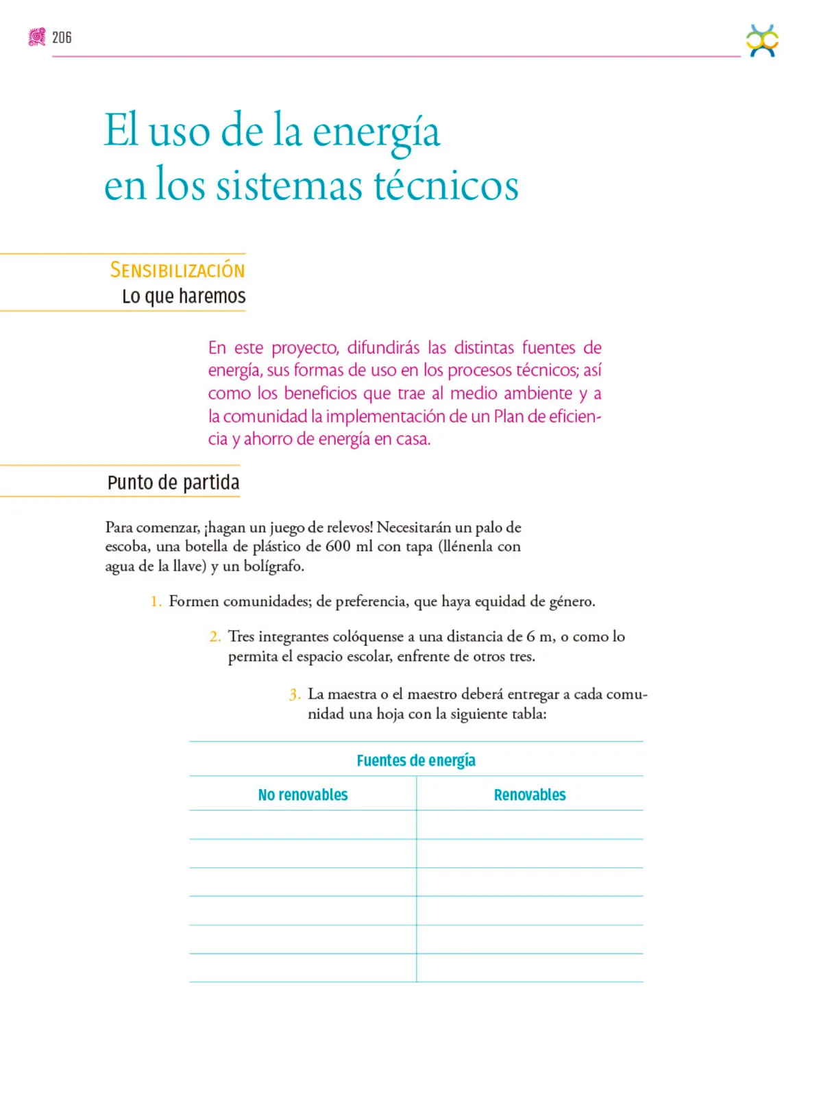 Miniatura página 207 de Colección Sk´asolil. Nuestro libro de proyectos.   Libro de Educación Secundaria Grado 2°  Ciclo Escolar 2025 - 2026