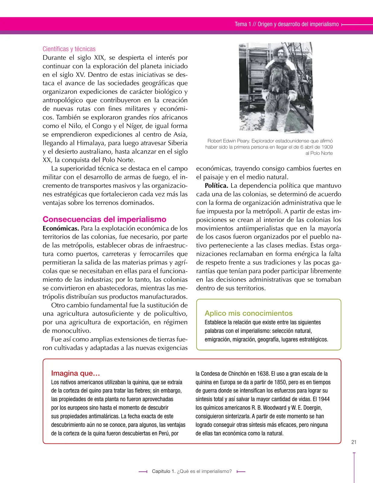 Página 21 de Ciencias Sociales 9° · Secundaria Activa