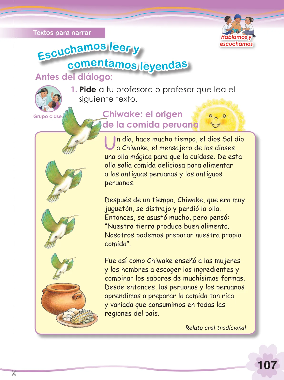 Miniatura página 109 de Comunicación 2 : cuaderno de trabajo para segundo grado de Educación Primaria 2019 · 2019