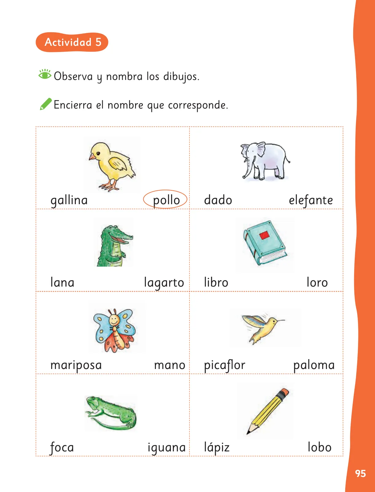 Página 98 de Lenguaje y Comunicación – Primero Básico | Texto del Estudiante MINEDUC – Descargar PDF · 2024