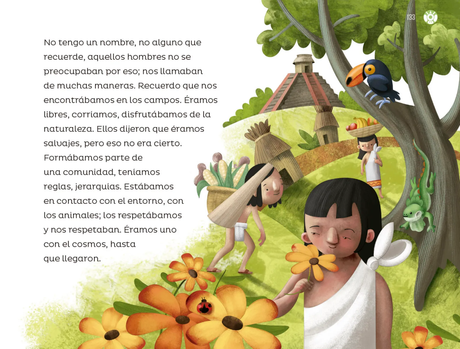 Miniatura página 134 de Múltiples lenguajes.   Libro de Educación Preescolar Grado 3°  Ciclo Escolar 2025 - 2026