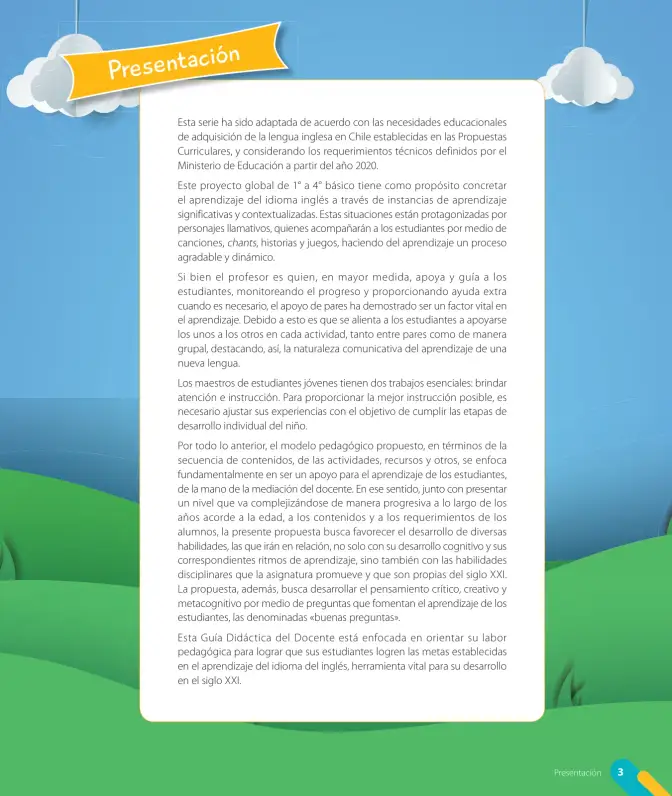 Página 5 de Inglés – Cuarto Básico | Texto del Estudiante MINEDUC – Descargar PDF · 2024