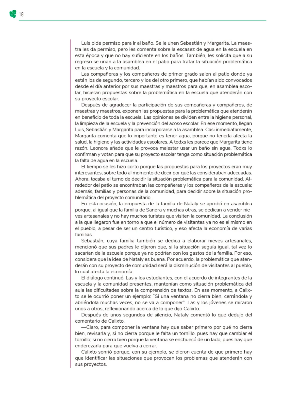 Página 19 de Colección Ximhai. Nuestro libro de Proyectos. Tomo I. Libro de Educación Telesecundaria Grado 1° Ciclo Escolar 2025 - 2026