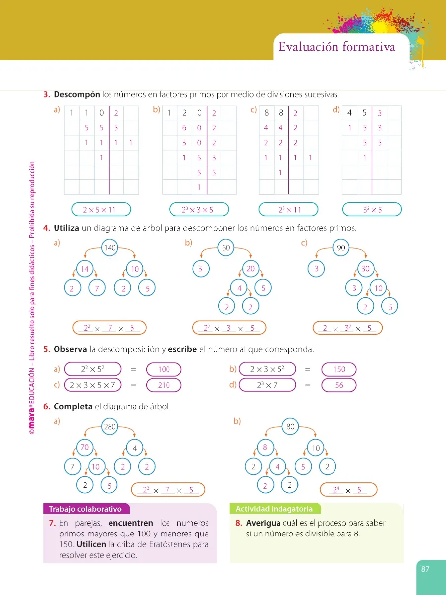 Miniatura página 89 de Matematica · 6 EGB · 2025