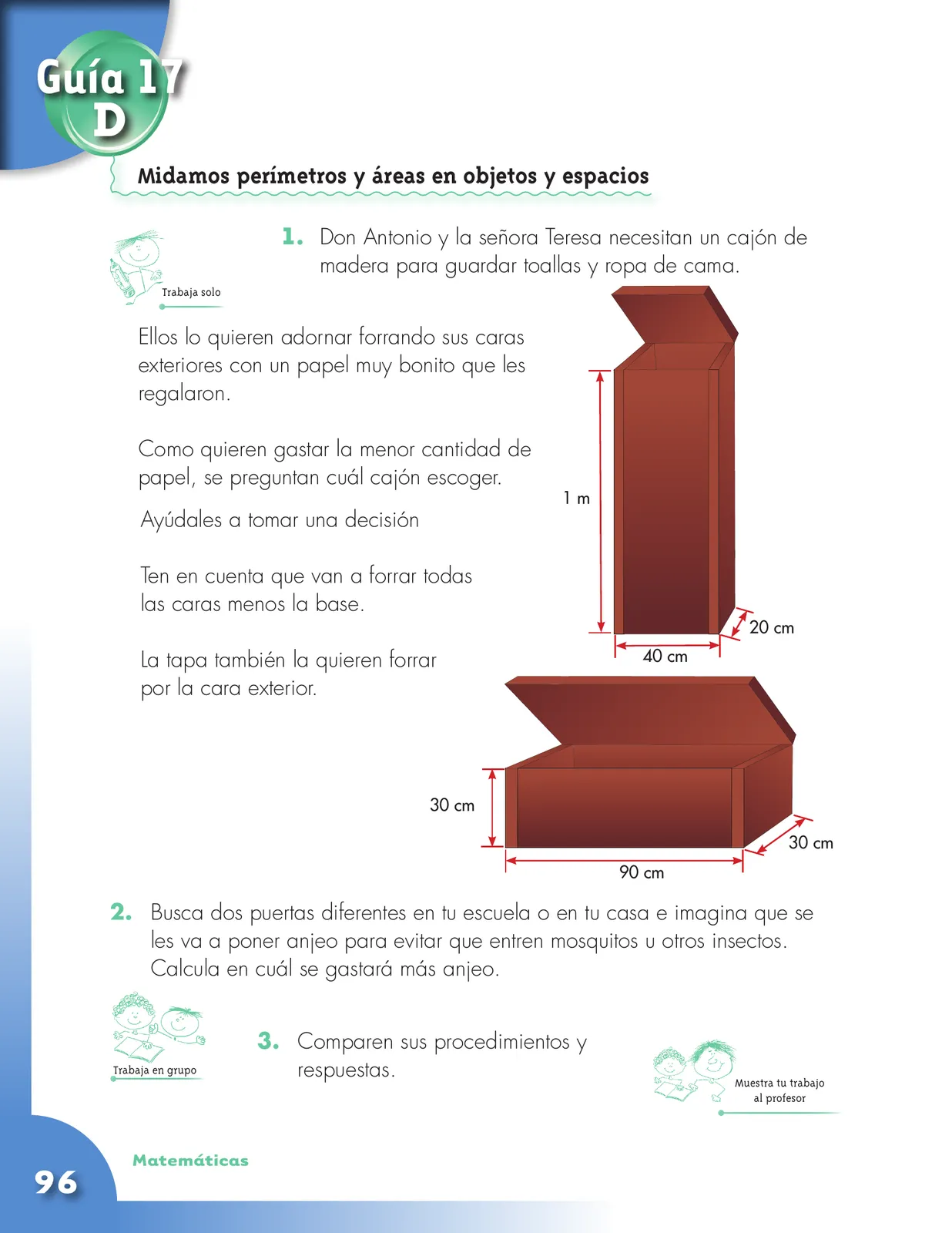 Miniatura página 96 de Matematica 3° · Cartilla 02