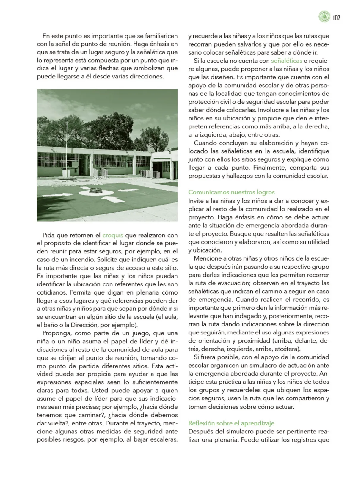 Miniatura página 108 de Modalidades de trabajo para la acción transformadora y el codiseño  Libro de Educación Preescolar Grado 1°, 2°, 3°  Ciclo Escolar 2025 - 2026