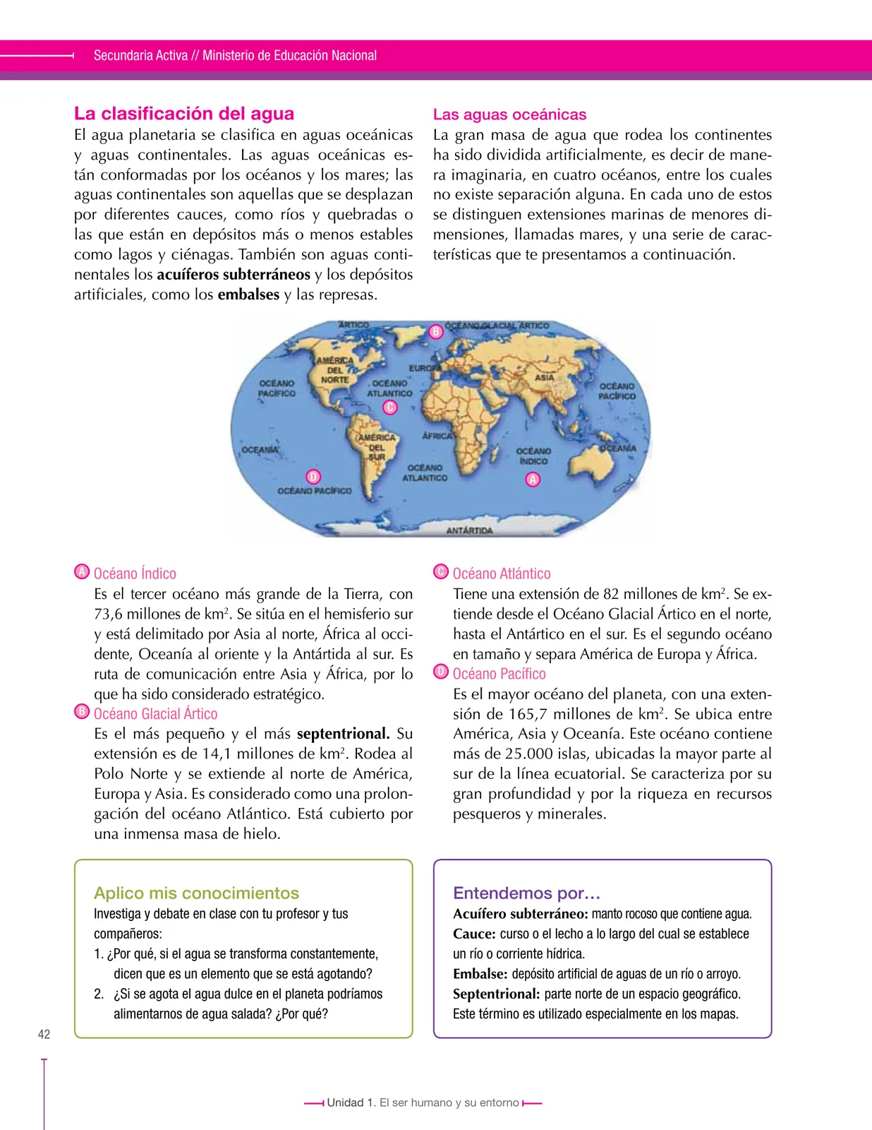 Miniatura página 42 de Ciencias Sociales 6° · Secundaria Activa