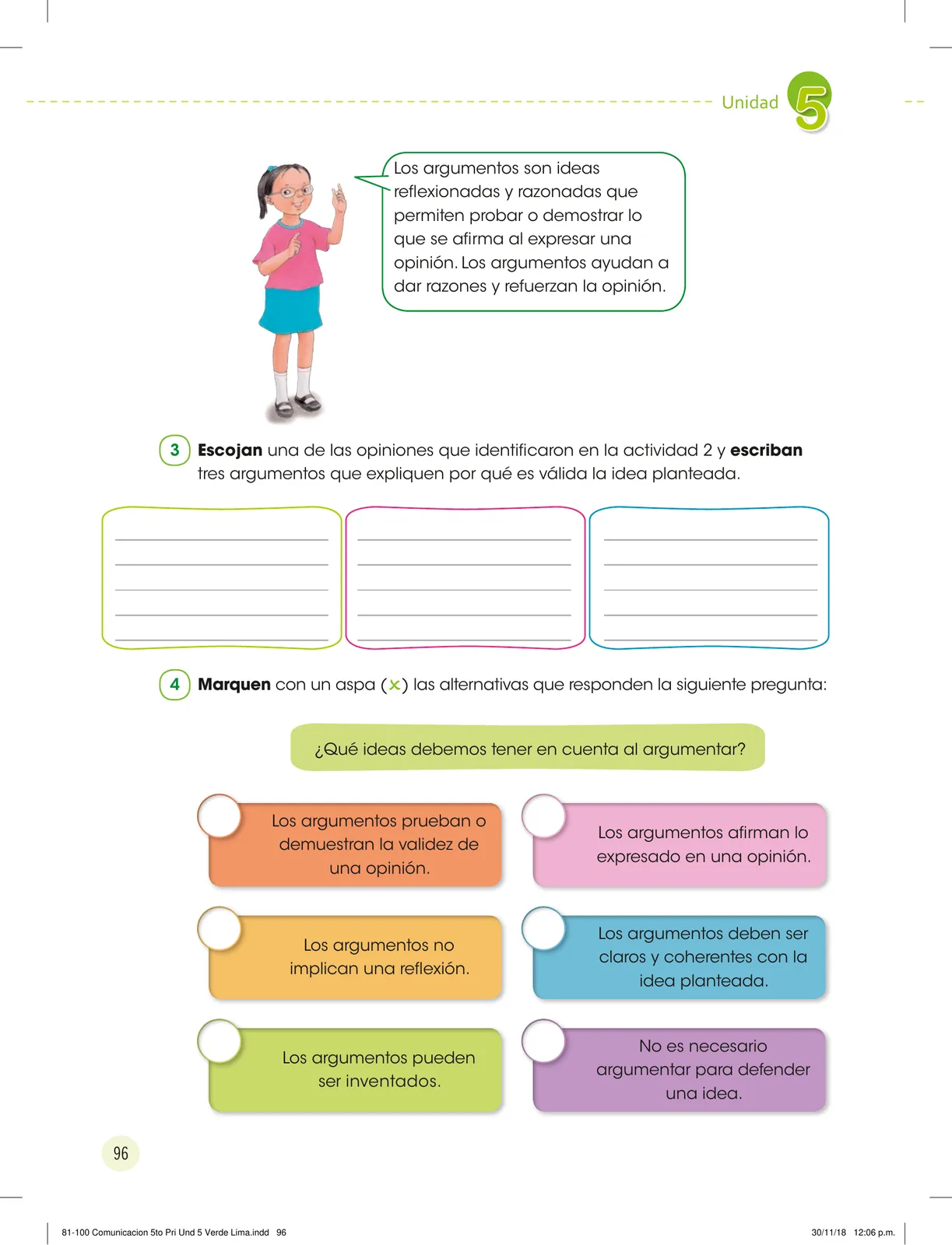 Miniatura página 98 de Comunicación : cuadernillo de trabajo 5 · 2018