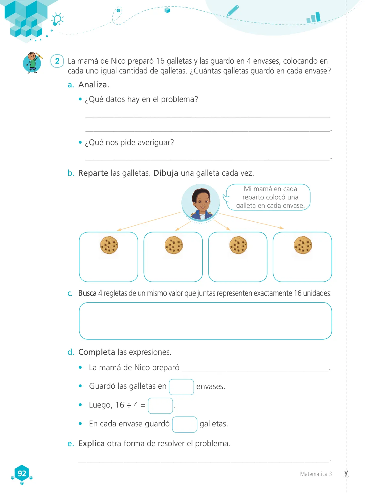 Miniatura página 94 de Matemática 3 : cuaderno de trabajo para tercer grado de Educación Primaria 2019 · 2019