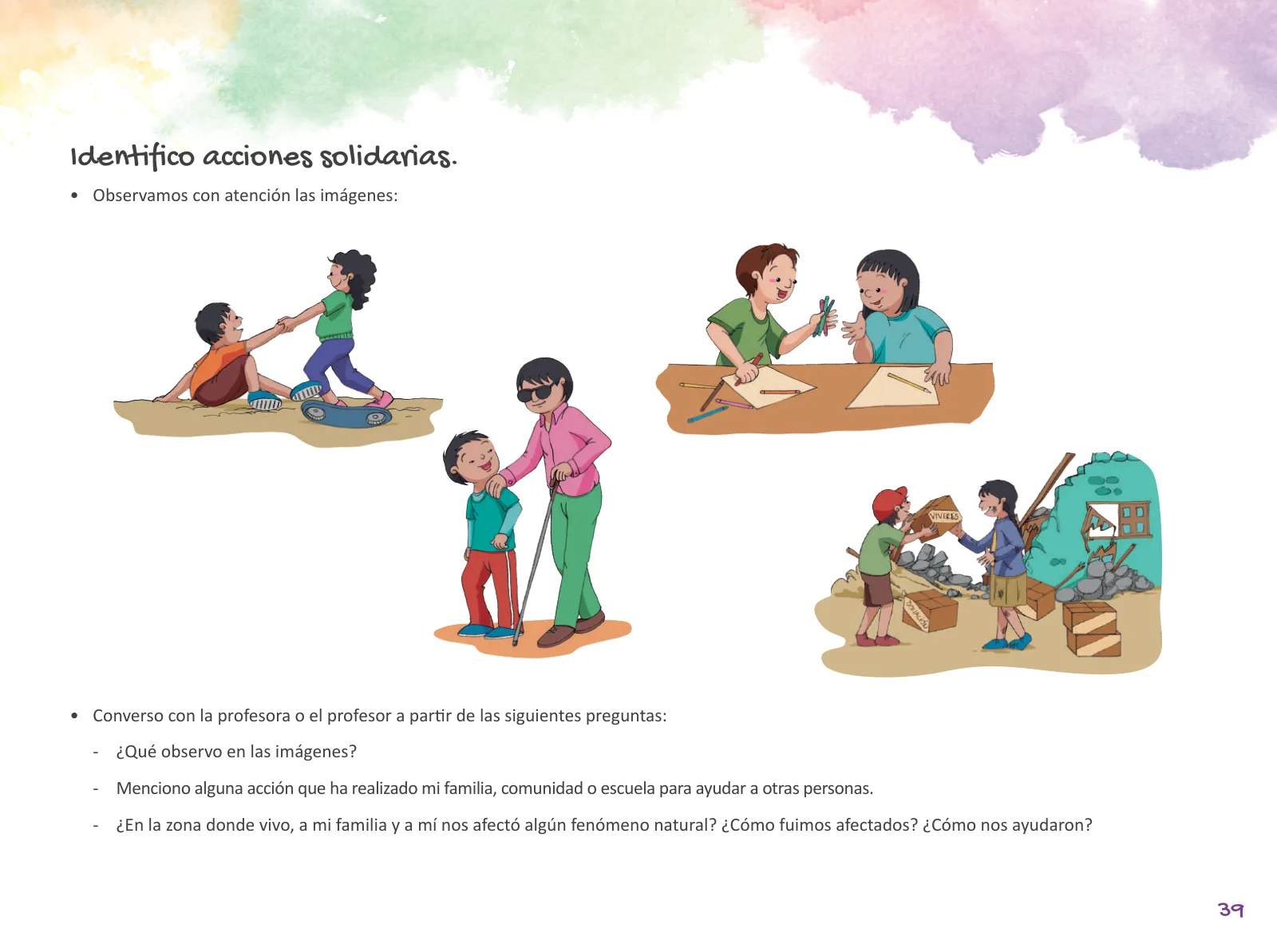 Página 41 de Cuadernillo de Tutoría Sexto Grado Educación Primaria 2019 · 2019