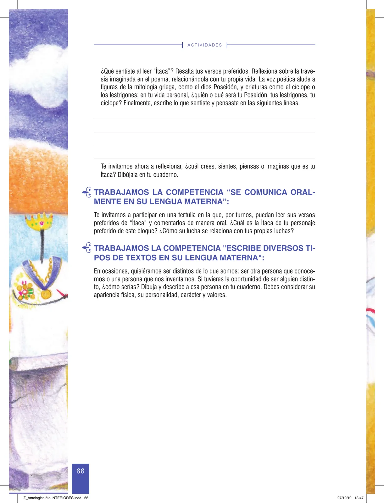 Página 68 de Antología literaria 5 · 2019