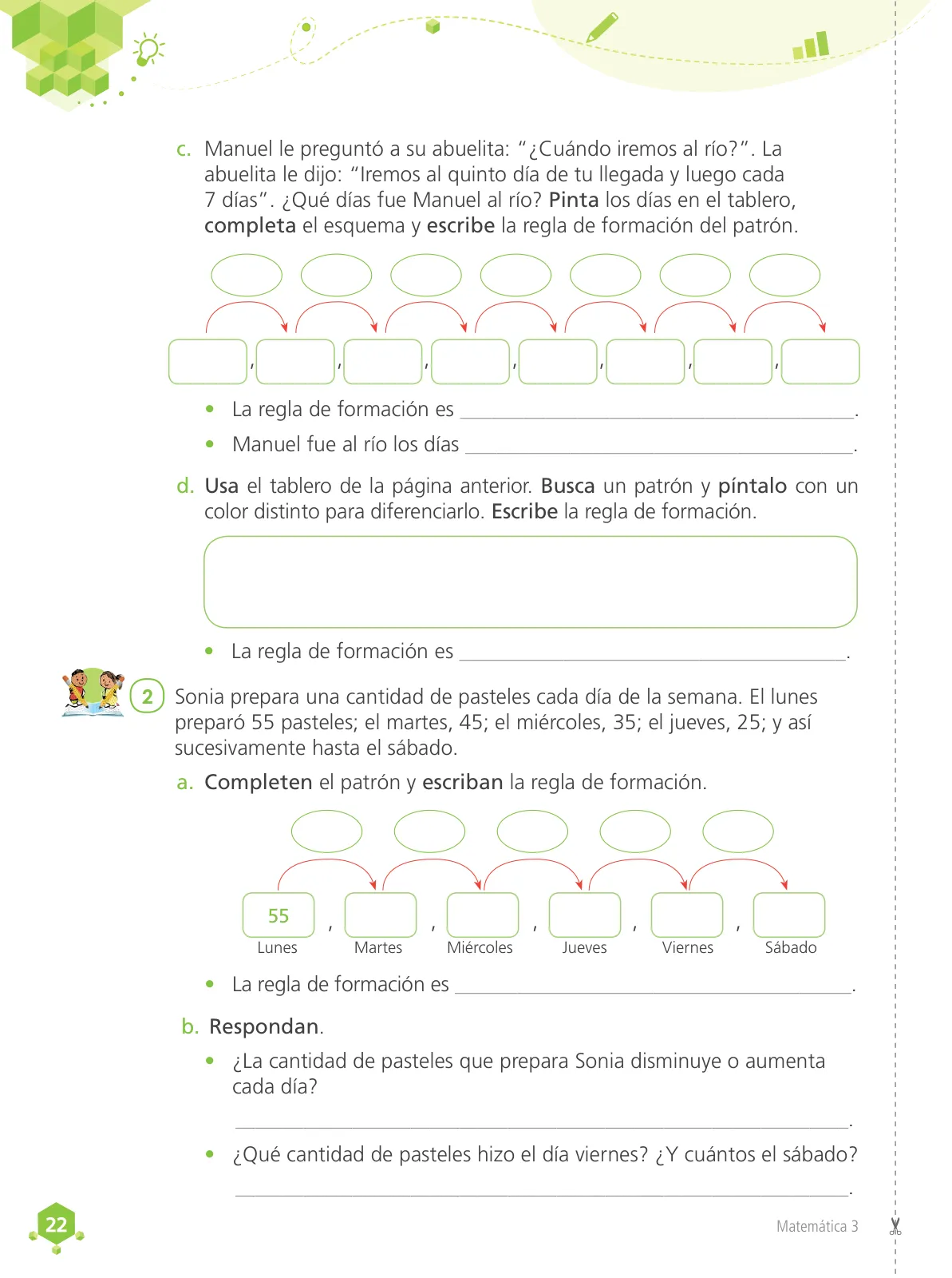 Miniatura página 24 de Matemática 3 : cuaderno de trabajo para tercer grado de Educación Primaria 2019 · 2019