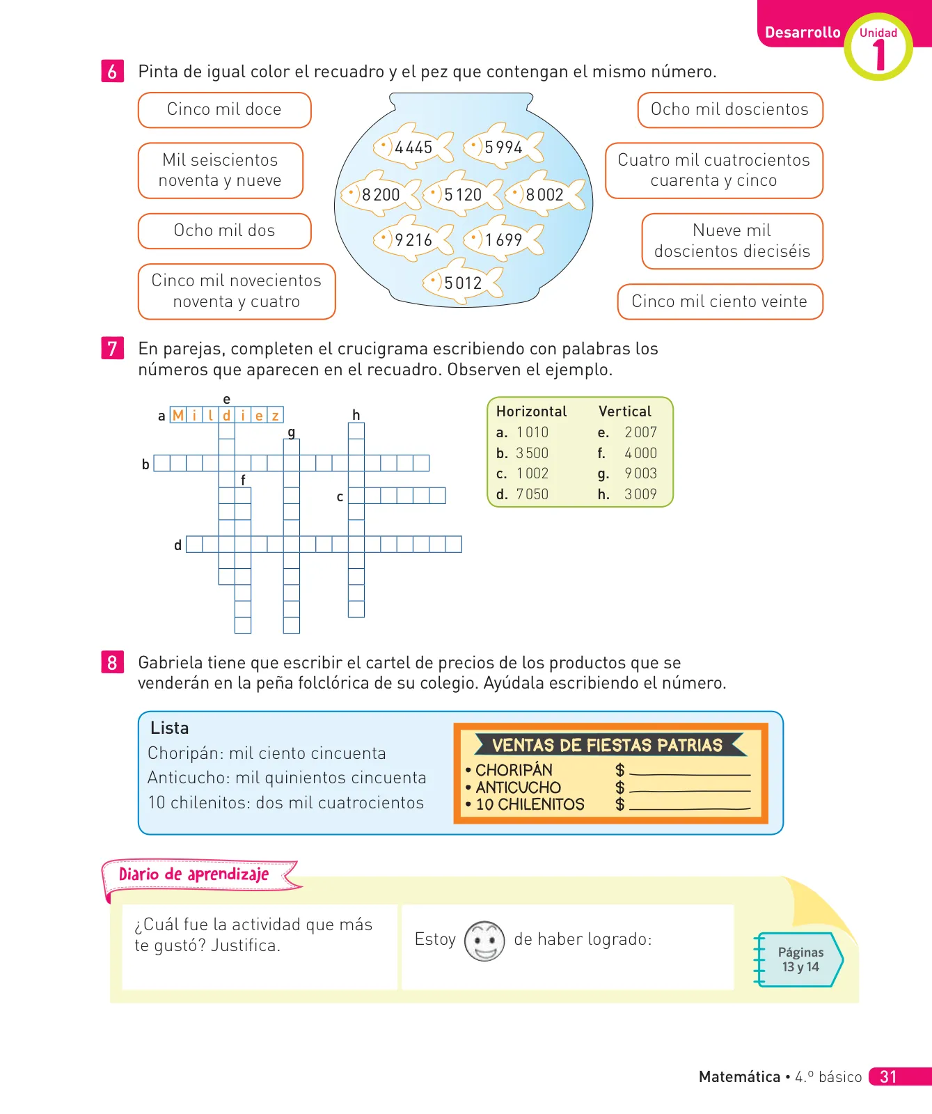 Miniatura página 104 de Matemática – Cuarto Básico | Texto del Estudiante MINEDUC – Descargar PDF · 2024