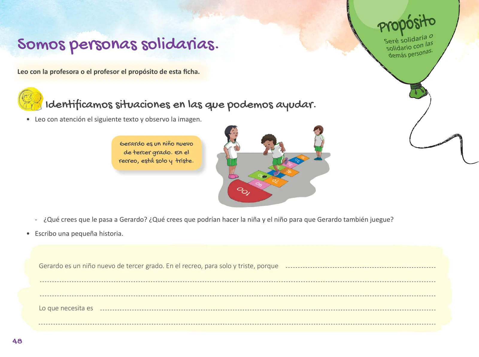 Miniatura página 50 de Cuadernillo de Tutoría Tercer Grado Educación Primaria 2019 · 2019