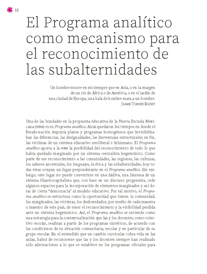Página 69 de Un libro sin recetas para la maestra y el maestro. Fase 6. Libro de Educación Secundaria Grado 1°, 2°, 3° Ciclo Escolar 2025 - 2026