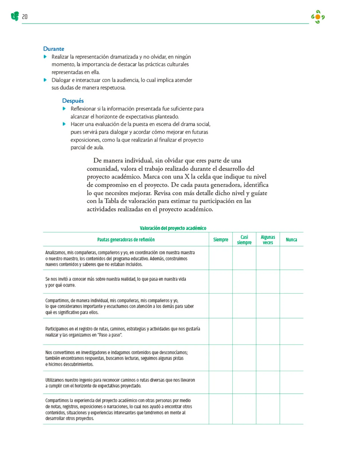Página 21 de Colección Nanahuatzin. Nuestro libro de Proyectos.  Tomo III.  Libro de Educación Telesecundaria Grado 3°  Ciclo Escolar 2025 - 2026