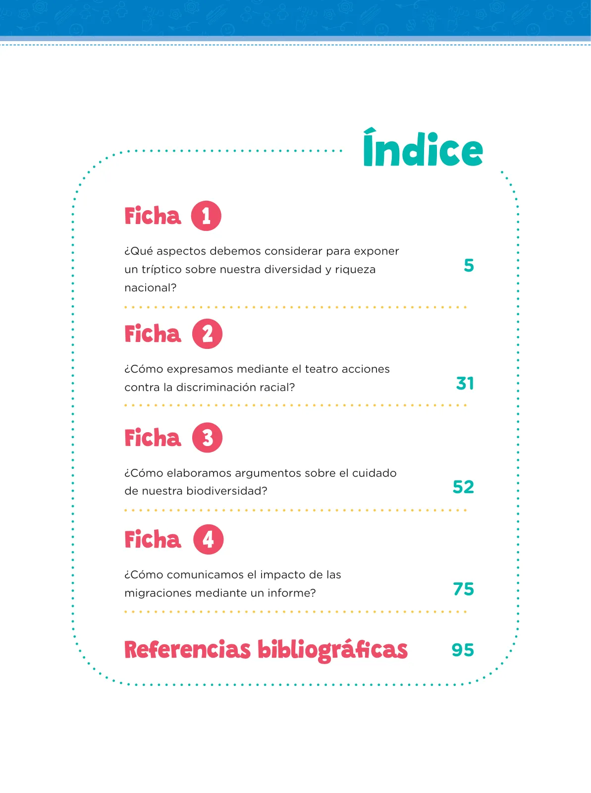 Miniatura página 6 de Fichas de aprendizaje de Comunicación 1 · 2024