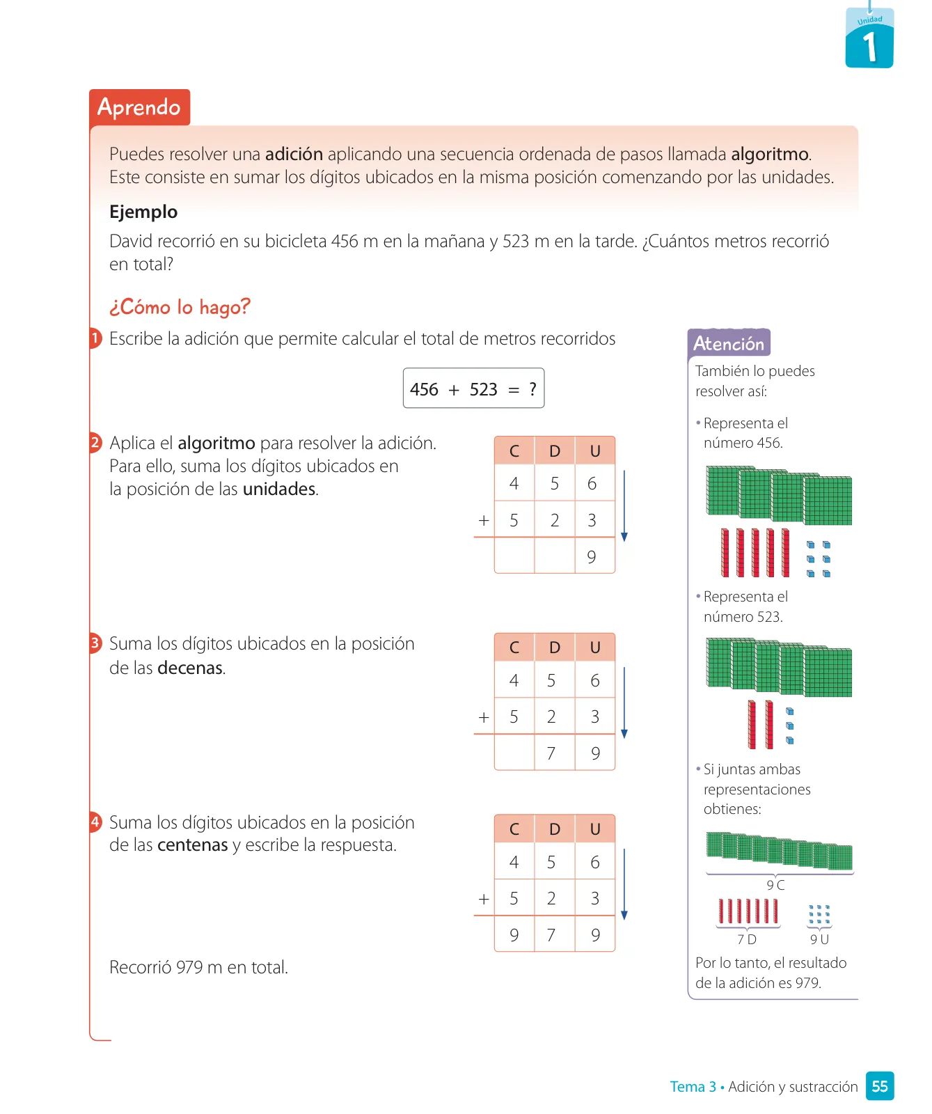 Página 57 de Matemática – Tercero Básico | Texto del Estudiante MINEDUC – Descargar PDF · 2024