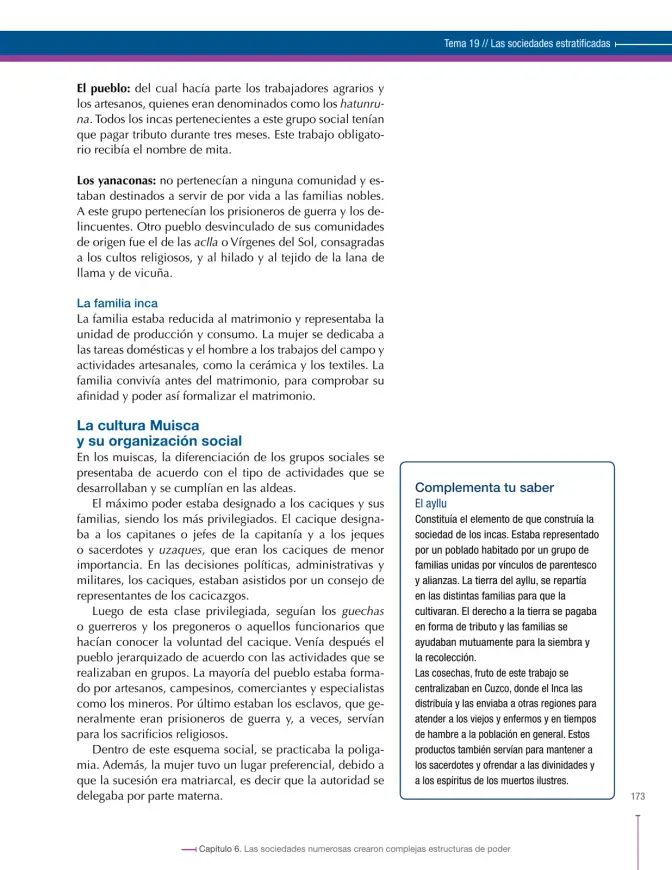 Página 173 de Ciencias Sociales 6° · Secundaria Activa