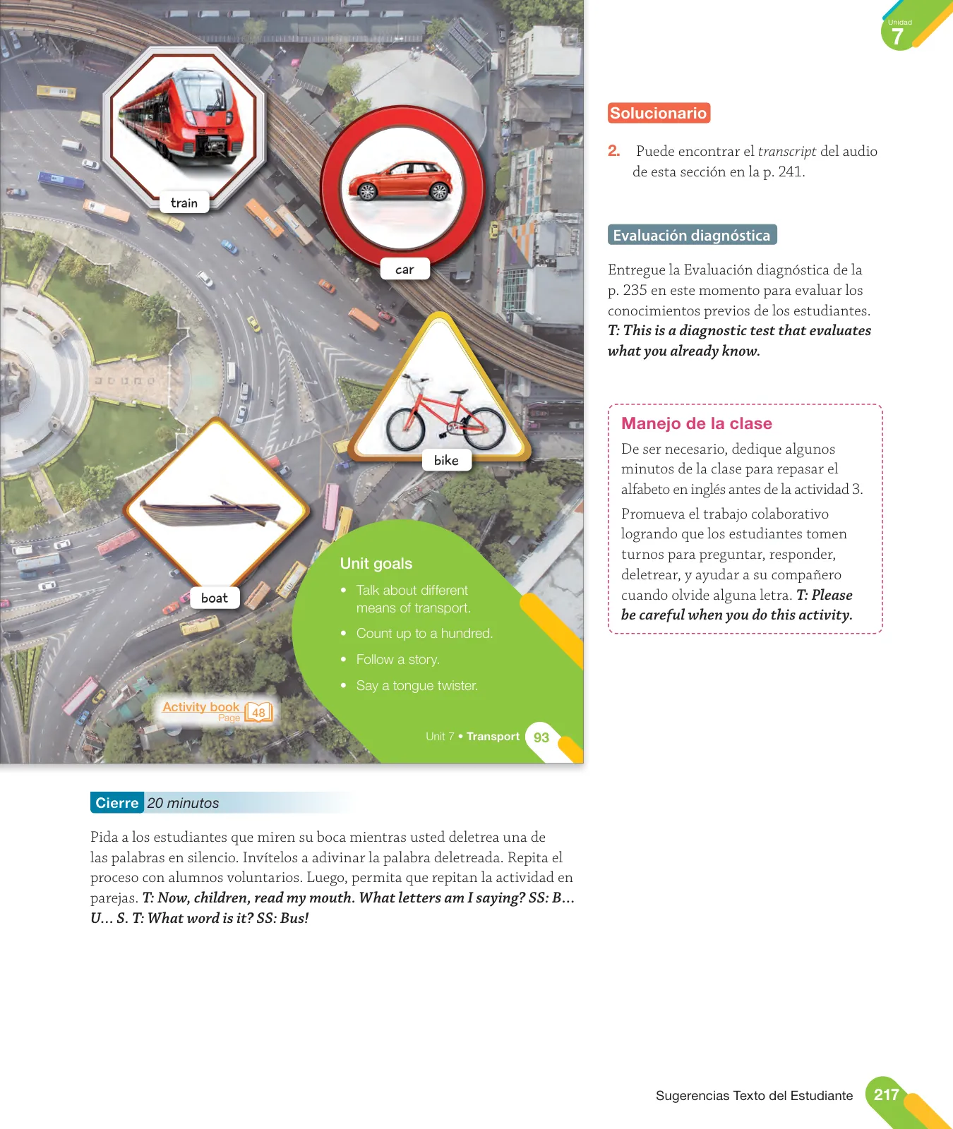 Página 81 de Inglés – Tercero Básico | Texto del Estudiante MINEDUC – Descargar PDF · 2024